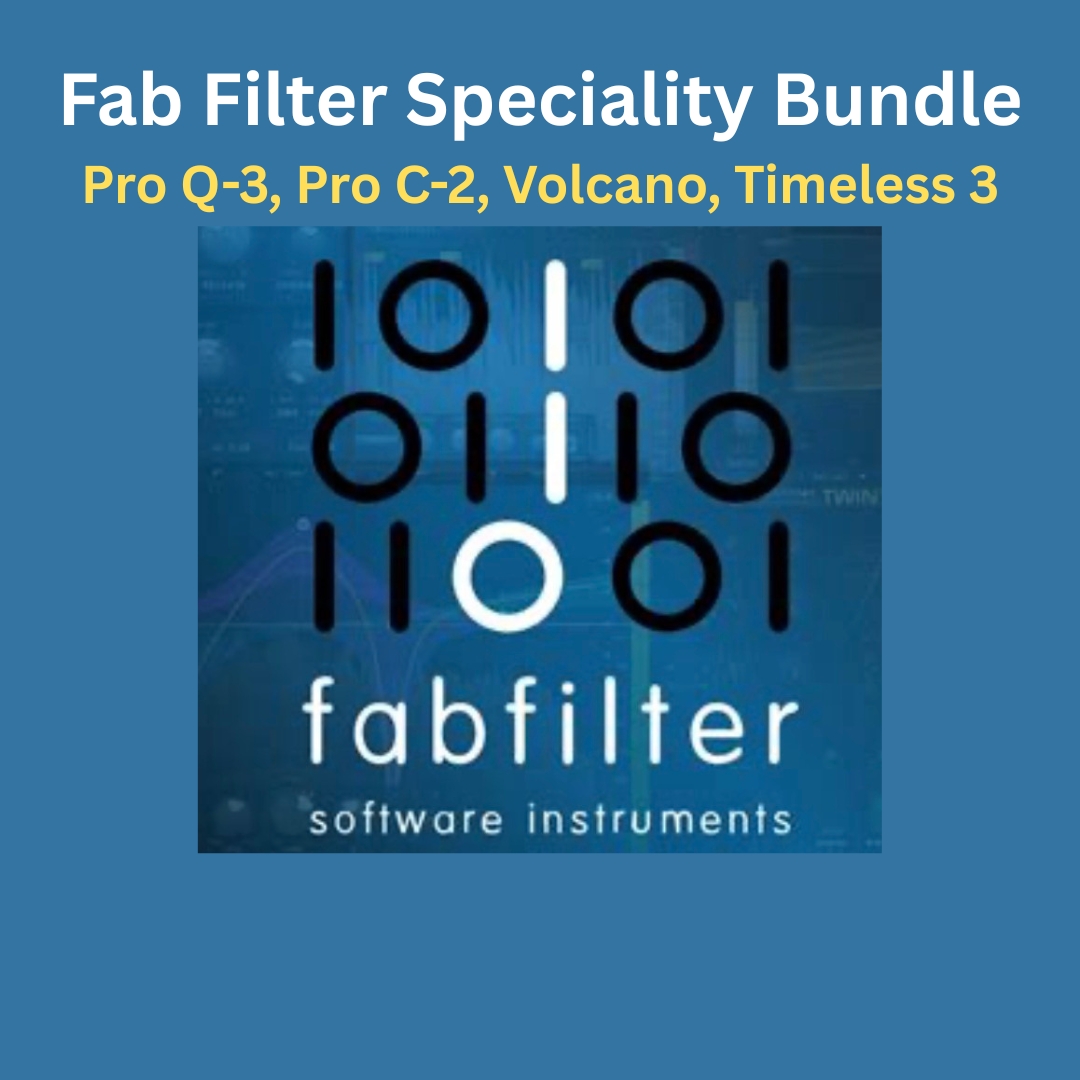 Fab Filter Fab Filter Speciality Bundle - Pro Q-3, Pro C-2, V
